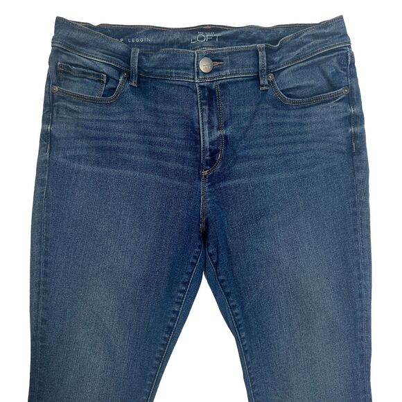 Ann Taylor LOFT Stretch Jean Leggings/Jeggings Size 10 Petite - Picture 3 of 7